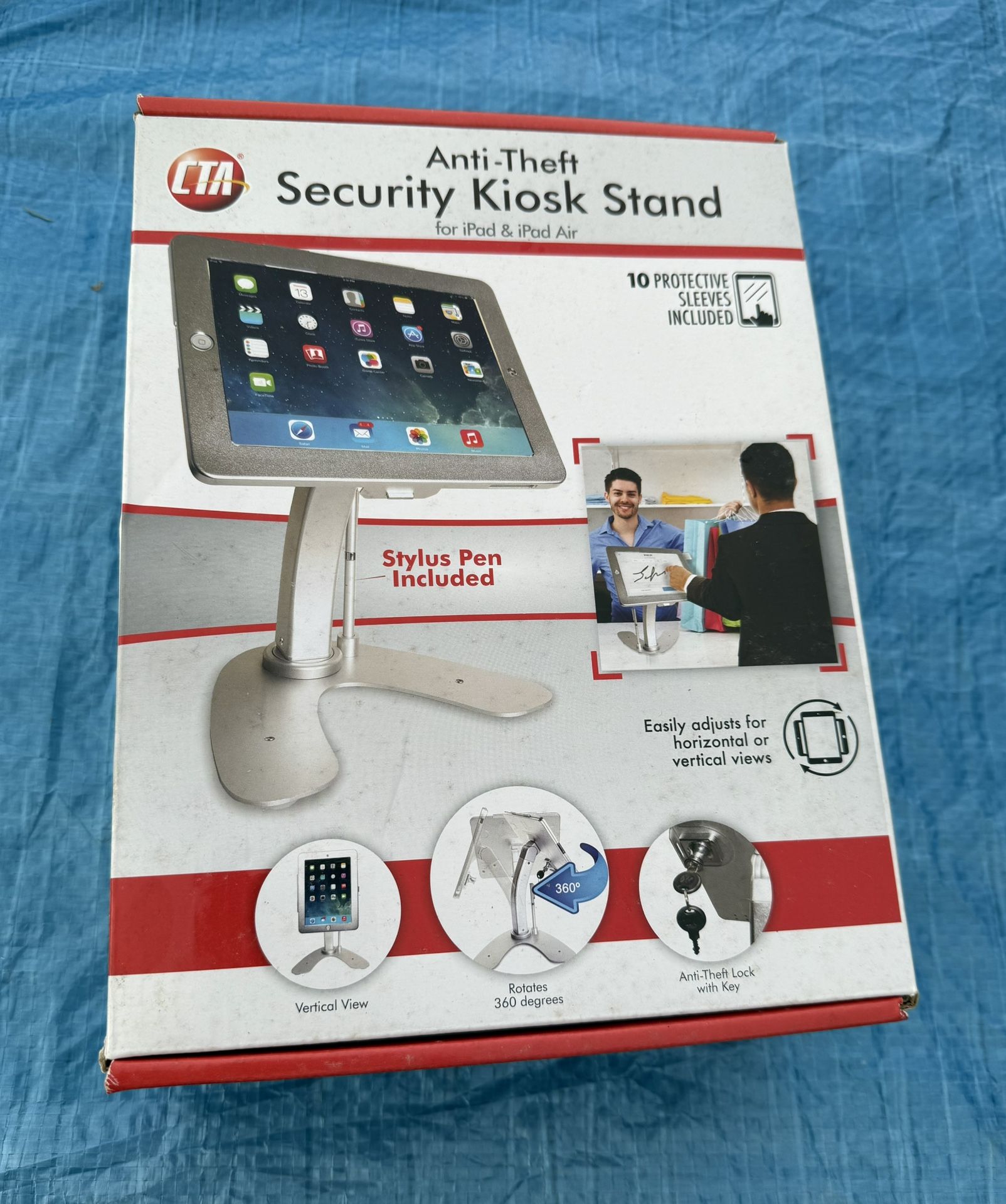 Lot Of Anti-Theft Security Kiosk Stand (2)
