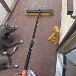 Hdx Broom For Construction 
