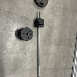 Weights with Bar