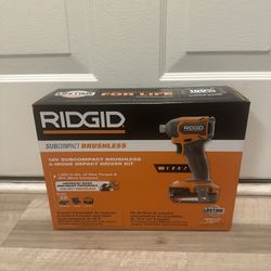 Rigid 18V brushless impact New