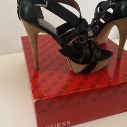 Guess Platform Stilettos Leather