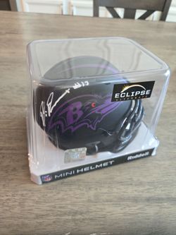 Baltimore Ravens signed helmet
