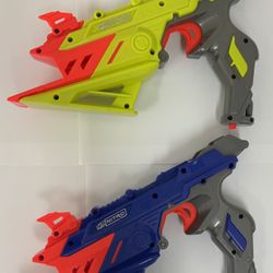 Set of 2 Nerf Nitro Car Launchers Duel Fury 2016
