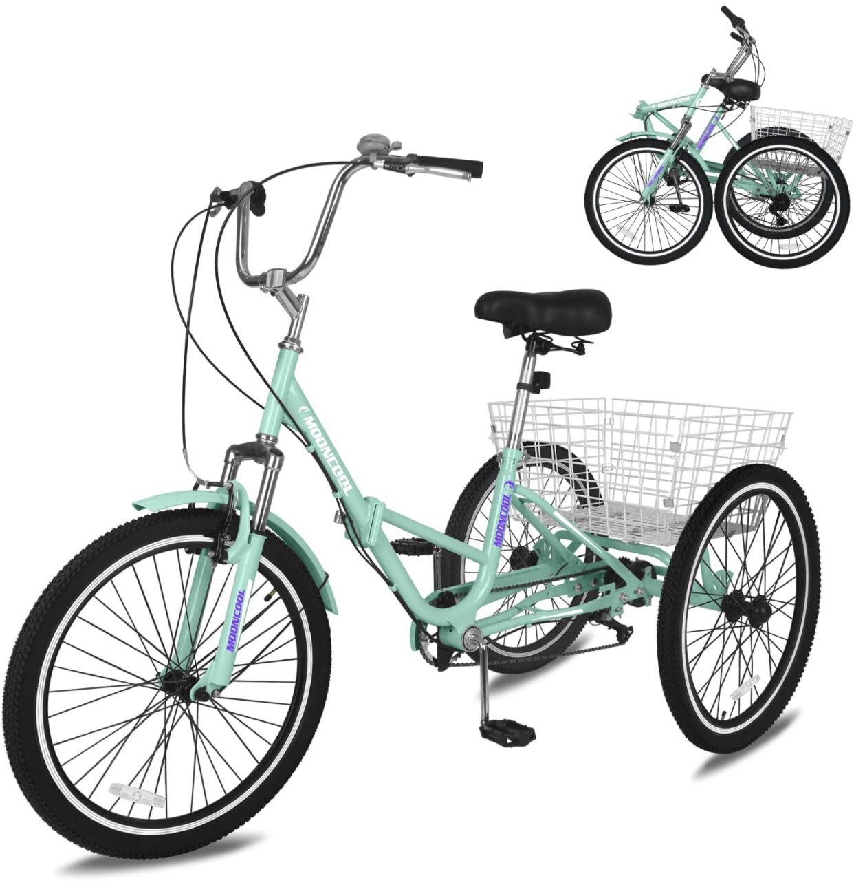 7 Speed Brand New Adult Tricycle 26” 