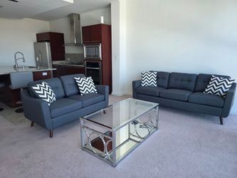 2pc Sofa and Loveseat