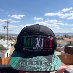 Embroidered Mexico hat