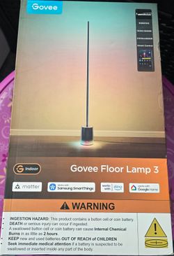 Govee Floor Lamp 3 with Luminblend+ Technology, 1000K-10000K Standing Lamp
Work with Matter, 2100lm