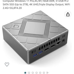 Kamrui CK10 - Mini PC,Mini Desktop Computer Windows 11 