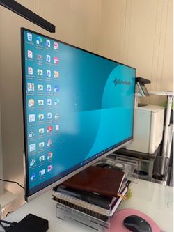 HP - 31.5" VA LED FHD 100Hz Monitor (HDMI, VGA) - Silver & Black