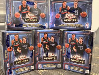 Topps Chrome Update Basketball Blaster Boxes - SEALED