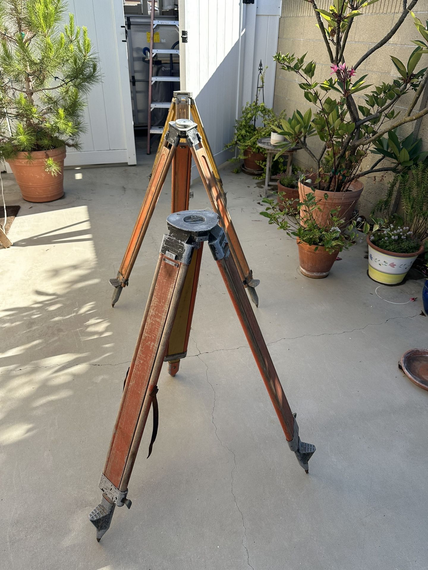Wood Transit Tripods