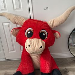 Red Bull Giant Stuffed Animal