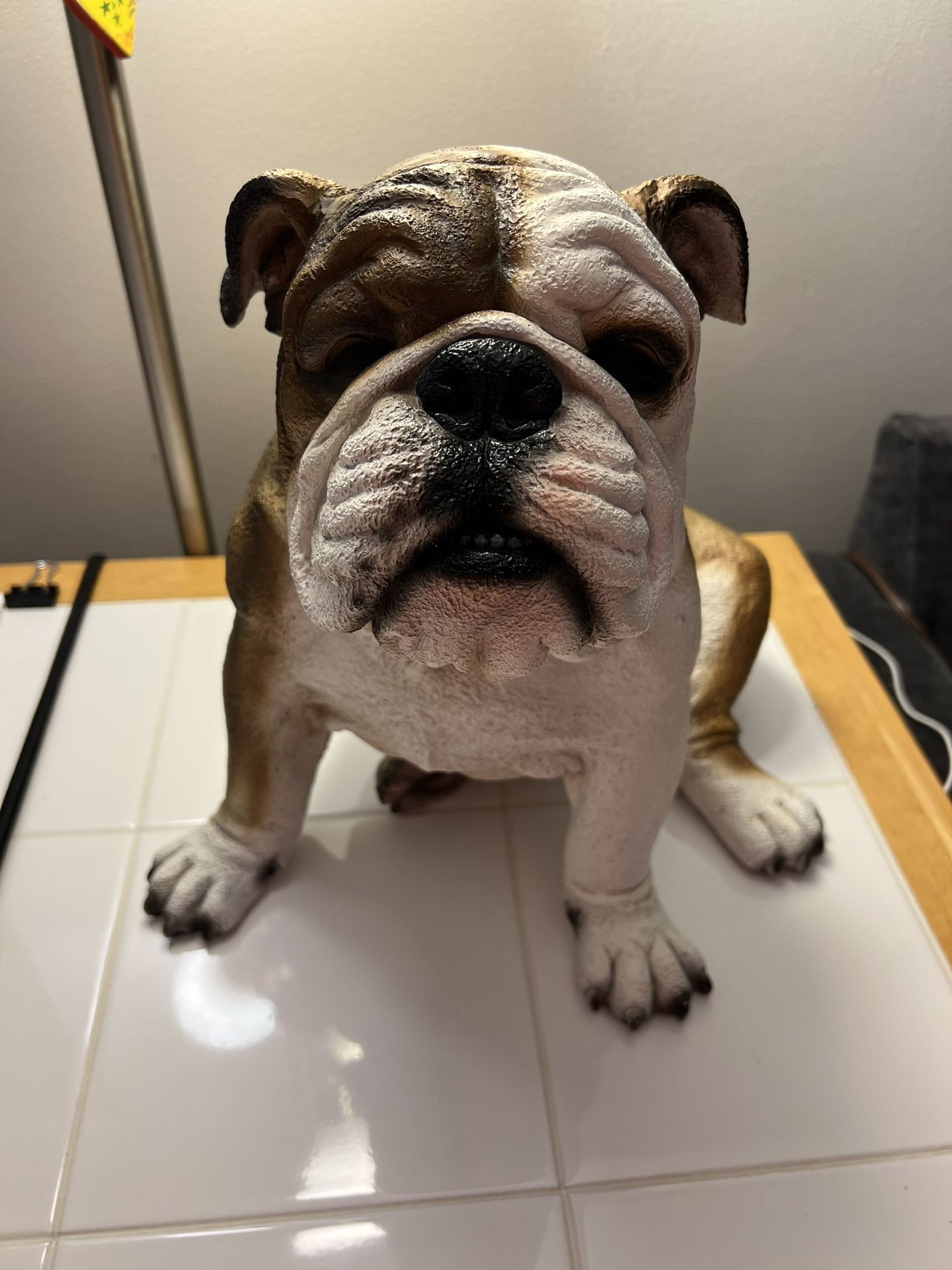English Bulldog Statue