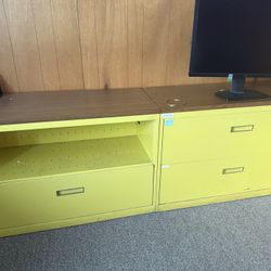 Vintage Filing Cabinets 
