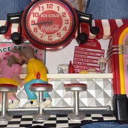 Vintage Coca Cola Clock