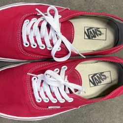 Vans Shoes Mens White Red Camouflage 