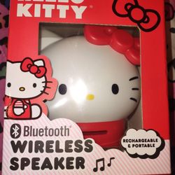 Hello Kitty Wireless Speaker New