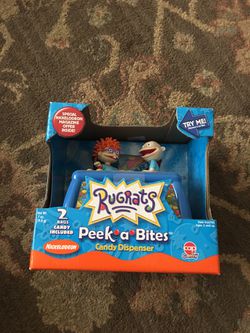 Rugrats Peek a Bites Candy Dispenser Nickelodeon NEW