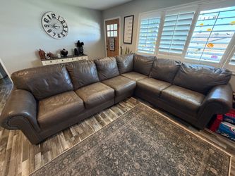Leather Sectional Sofa