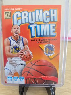 Warriors  Stephen  Curry  Insert  Card
