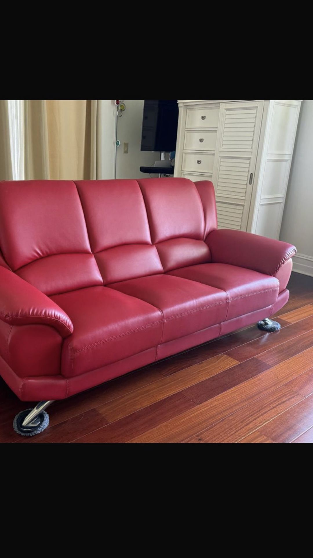 Red Sofa $300