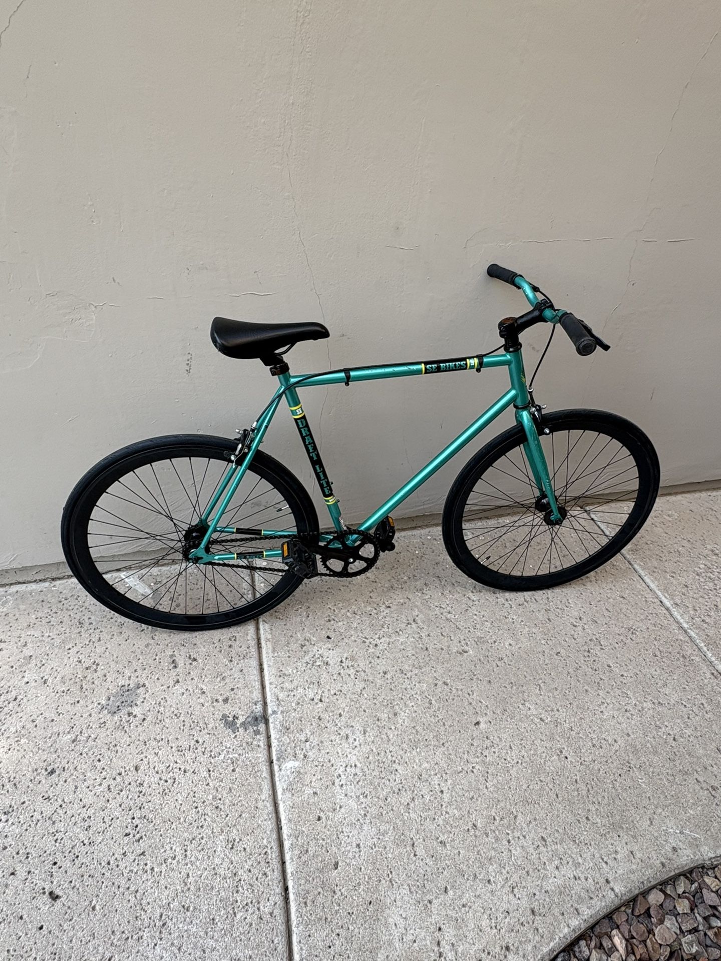 SE Draft Lite 58CM Single Speed/Fixed Gear Bicycle-Ready to Ride!
