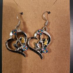 Cheerleader Earrings $5 Each.  2 Styles Available 