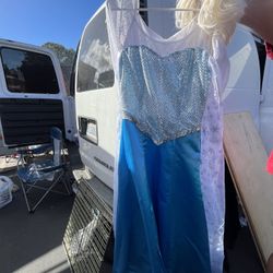 Elsa Custom Made Dress Costume 