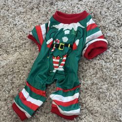 Dog Clothes Elf Size XSmall 