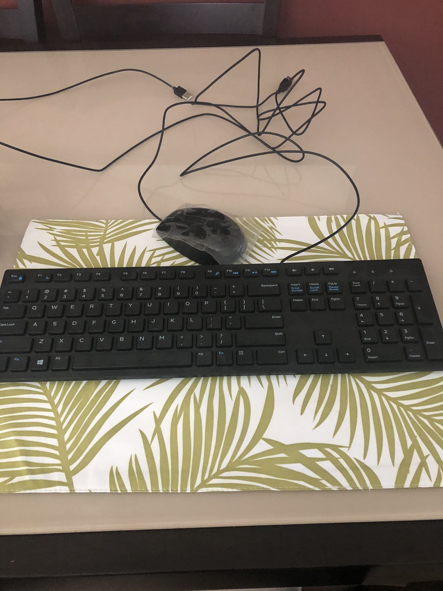 DELL Computer Keyboard and Mouse. NEW