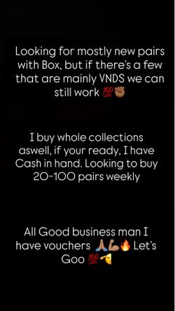 I buy Shoe Collections 👍🏽💪🏽