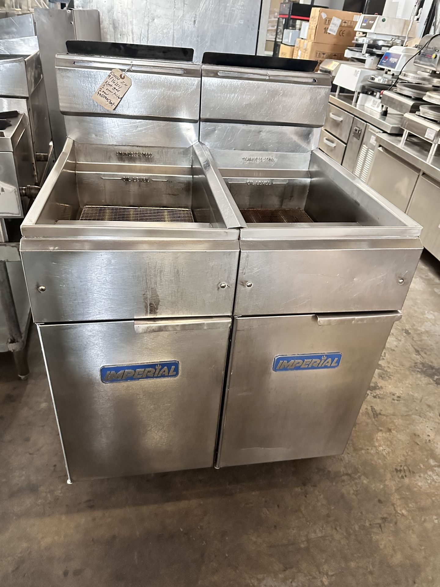Imperial Double Fryer