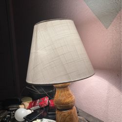 Handmade Wooden Lamp