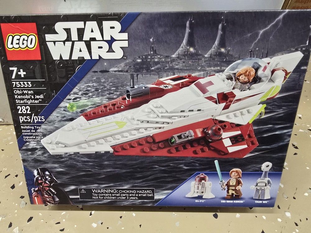 LEGO Star Wars Obi-Wan Kenobi's Jedi Starfighter set (75333). New Never Opened