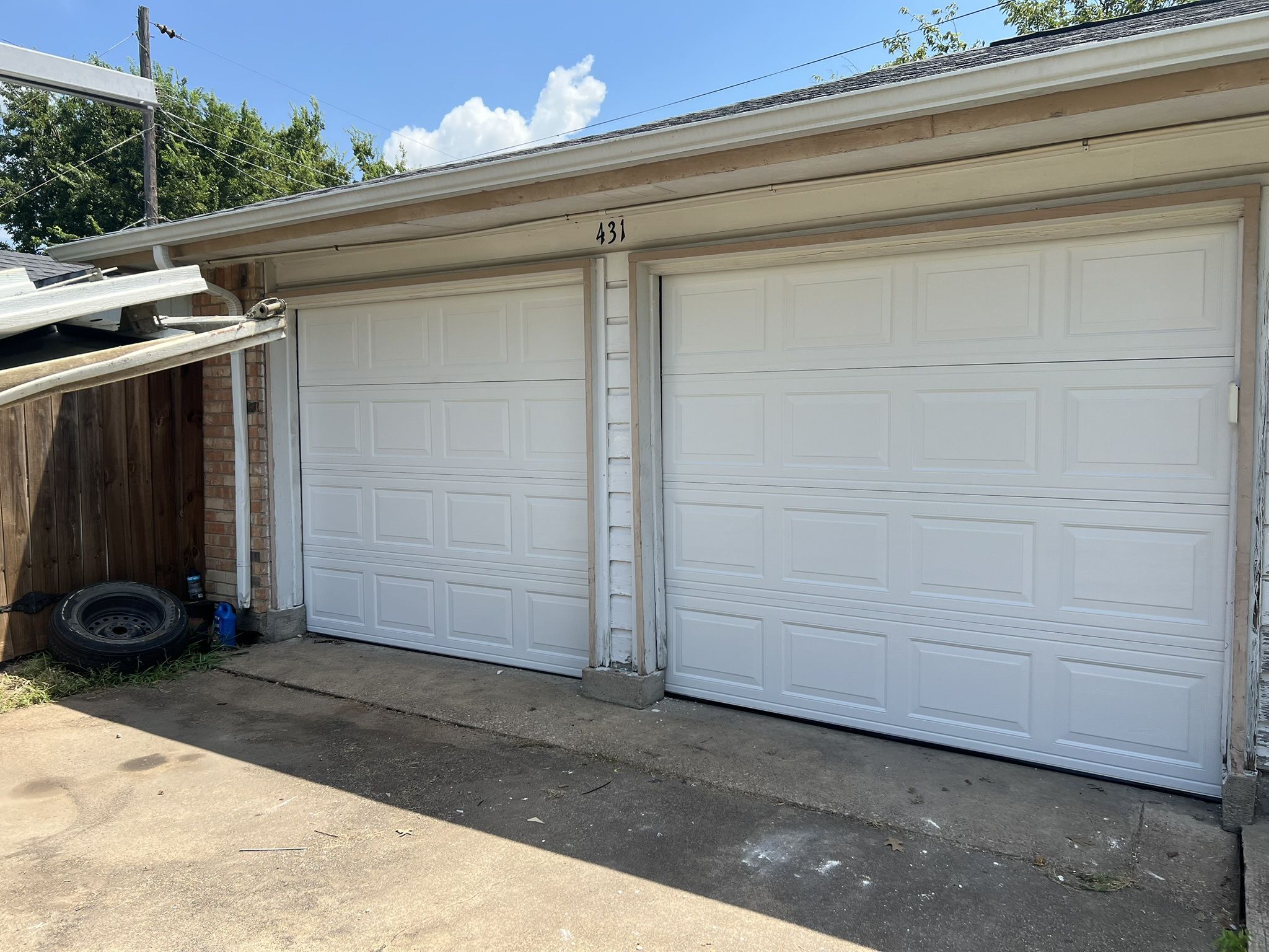 New Garage Door