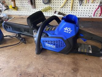 Chain Saw By Kobalt 40 Volt Max 