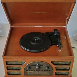 Record Cd Cassette Tape Player And Radio New