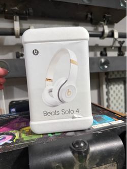 Flash Sale - NEW Beats Solo 4 Wireless Headphones (White) - $90