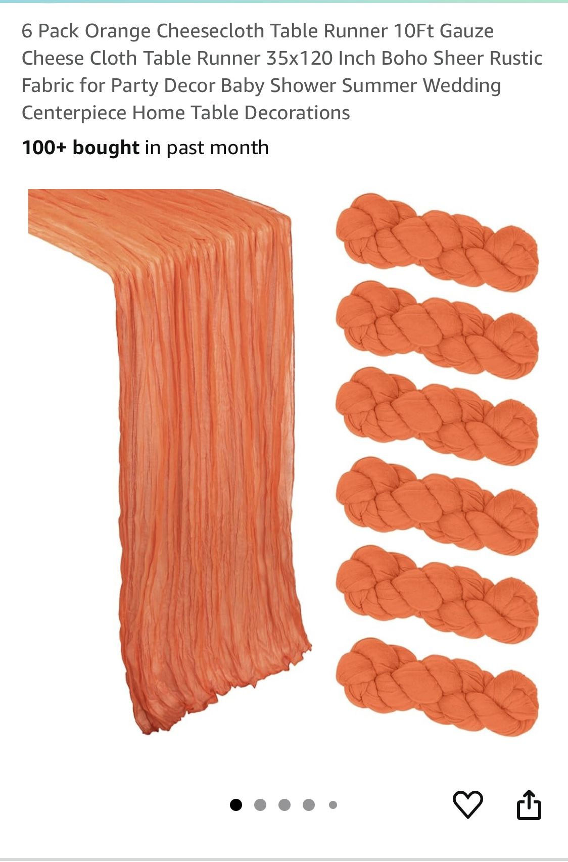 12 Gently Used Table Runners