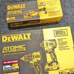20V Max DeWalt ATOMIC Brushless Combo Kit 