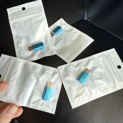 Lightning to USB C Adapter 4 Pack - Fast Charging & Data Transfer USB Type C to Lightning Charger Connector Compatible with iPhone 15/16/17 Pro Max/Pl