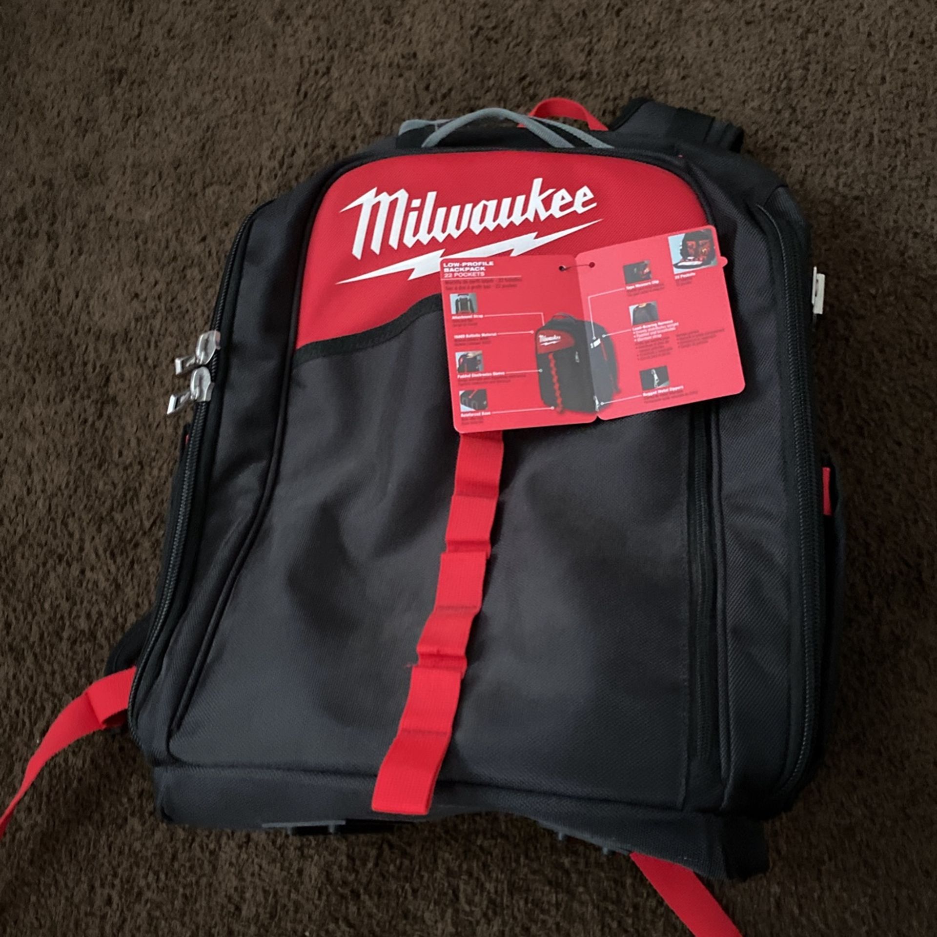 Milwaukee Back Pack Tools