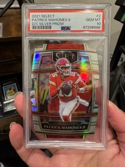 2021 Select Patrick Mahomes II D/C Silver Prizm
