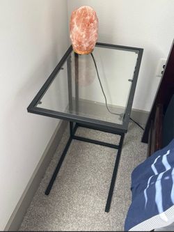 Small Side Table and Salt Rock