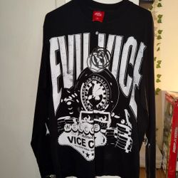 Evil vice long sleeve Vegas tee