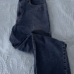 Girl’s Levi’s Blue Jeans, Loose Straight Regular 