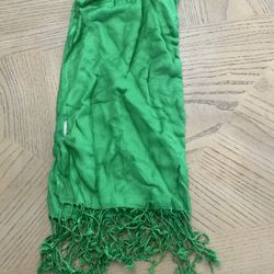 PASHMINA Green SOLID COLOR SHAWL WRAP SCARF 