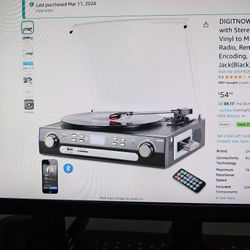 Digitnow All In One Record Player