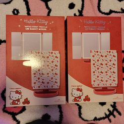 Hello Kitty TriFold LED Makeup Mirror