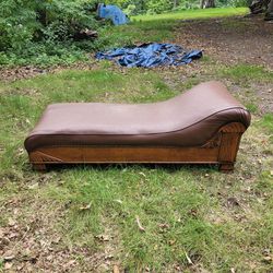 Leather FAINTING COUCH